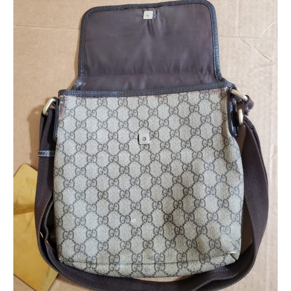 GUCCI GG Plus Monogram Small Messenger Bag - Picture 7 of 14